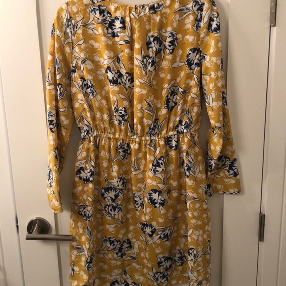 J Crew Floral Wrap Dress - Picture 2 of 2